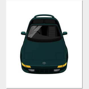 MR2 GT 2nd gen W20 - Green Posters and Art